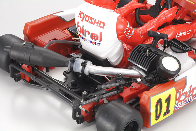 Kyosho Birel RC レーシングカート AUTOMODELO NITRO KYOSHO KART DE COMPETIÇÃO BIREL R31-SE GP15 2WD 1